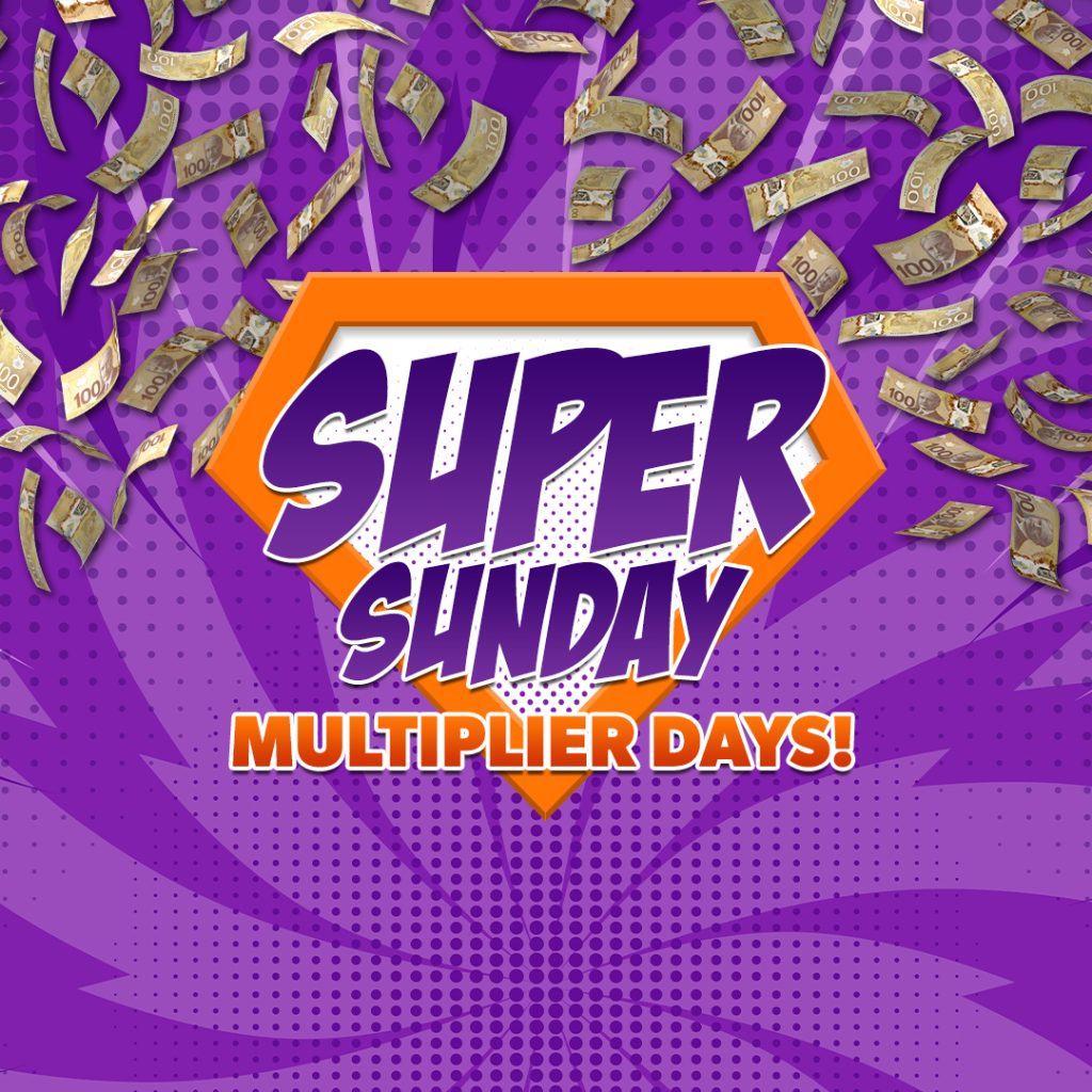 Super Sunday Multiplier Days