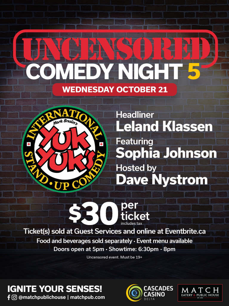 Uncensored Comedy Night 5