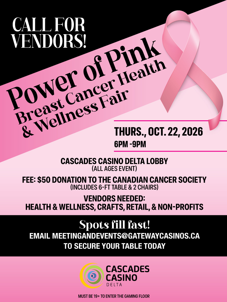 Power of Pink Call For Vendors