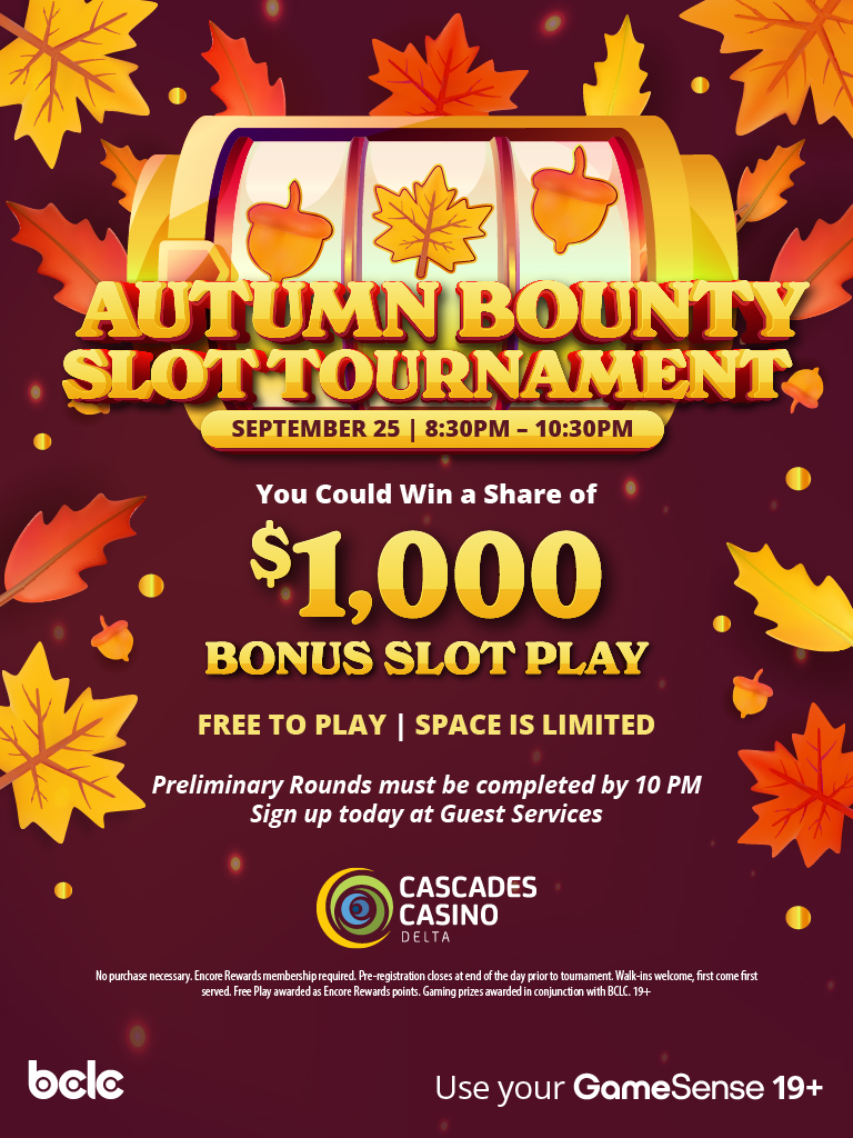 Autumn Bounty Slot Tournament