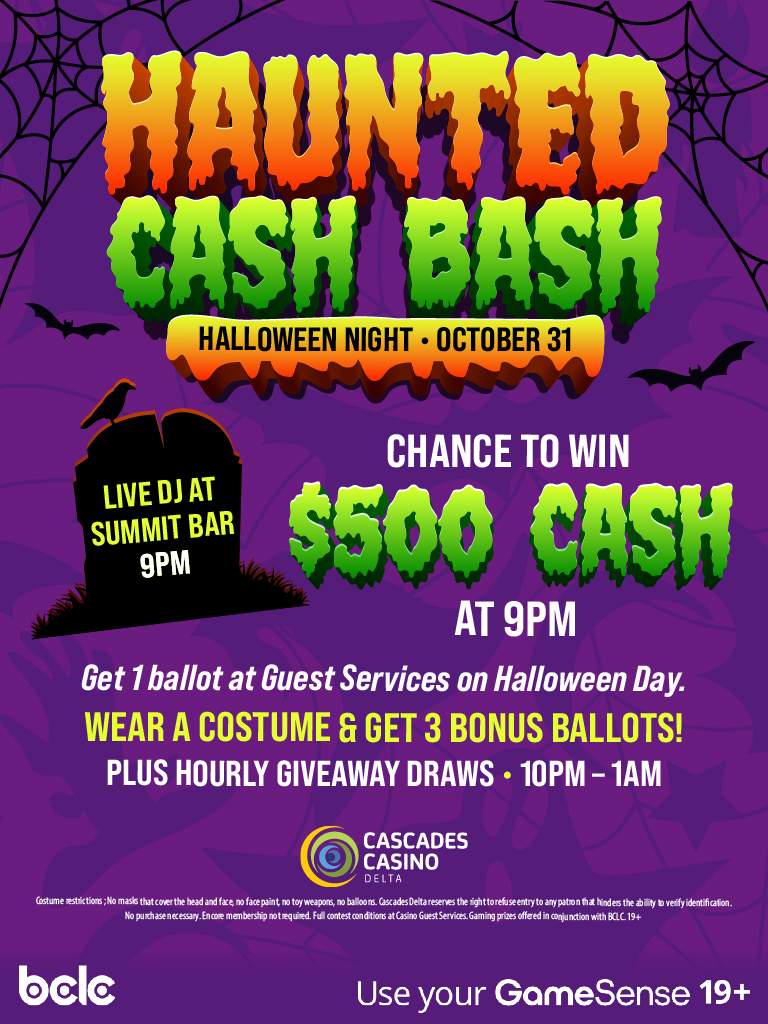 Haunted Cash bash
